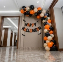 festival decorations Simple Halloween Balloon Decoration