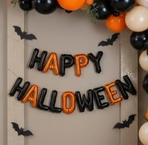 festival decorations Simple Halloween Balloon Decoration