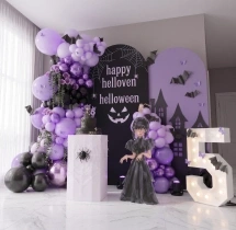 festival decorations Spooky Wednesday Theme Balloon Decoration