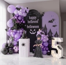 festival decorations Spooky Wednesday Theme Balloon Decoration