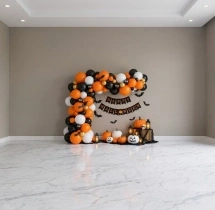 festival decorations Bats and Pumpkin Halloween Decor