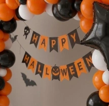 festival decorations Pumpkin Spider Paradise Scary Decor