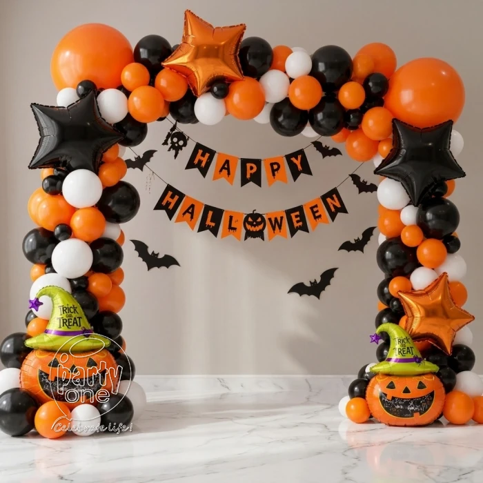festival decorations Pumpkin Spider Paradise Scary Decor