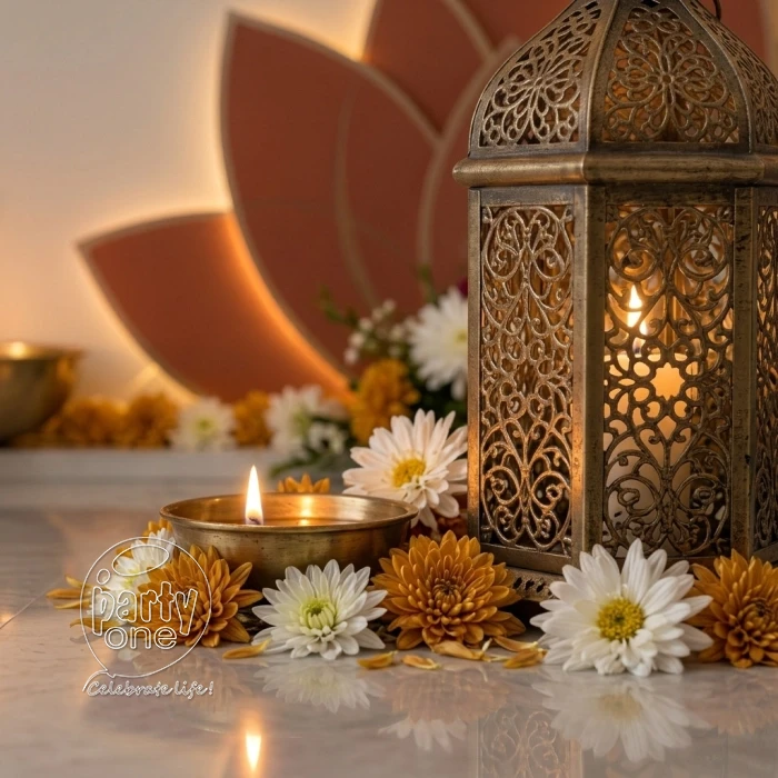 festival decorations Diwali Floral Rangoli Decoration