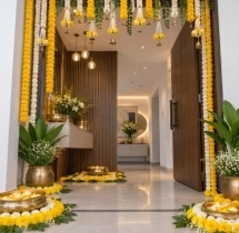 festival decorations Diwali Floral Entrance Decoration