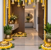 festival decorations Diwali Floral Entrance Decoration