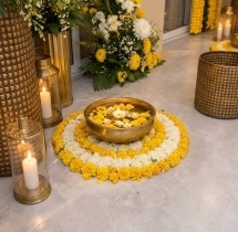 festival decorations Diwali Marigold Entrance Decoration