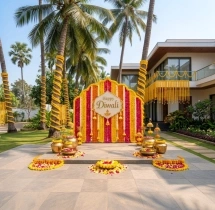 festival decorations Diwali Floral Arch Entrance Decoration