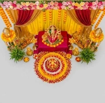 festival decorations Festive Floral Navratri Decoration