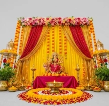 festival decorations Festive Floral Navratri Decoration