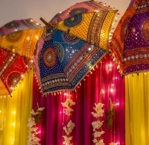 festival decorations Colourful Festive Navratri Pooja Decoration