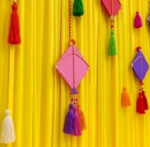festival decorations Colourful Festive Navratri Pooja Decoration