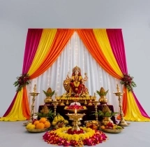 festival decorations Simple Navratri Decoration at Home