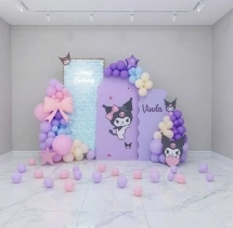 birthday Kuromi Theme Birthday Balloon Decoration