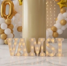 birthday Goldy White 50th Birthday Decor