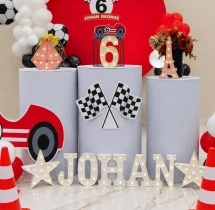 kids theme decorations Racing Cars Birthday Decor