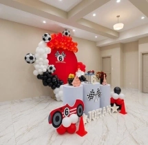 kids theme decorations Racing Cars Birthday Decor
