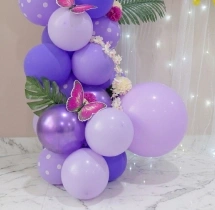 birthday Bluish Purple Delight Birthday Decoration