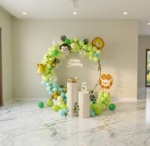 birthday Safari Splendor Ring Birthday Decoration