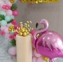 birthday Beautiful Flamingo Ring Birthday Decor