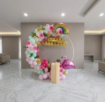 birthday Beautiful Flamingo Ring Birthday Decor