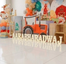 birthday Premium Farm Animal Theme Stage Decor