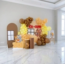 kids theme decorations Tom and Jerry Birthday Theme Decoration