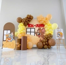 kids theme decorations Tom and Jerry Birthday Theme Decoration