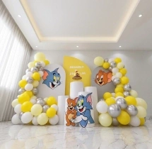 kids theme decorations Elegant Tom and Jerry Birthday Theme Decoration