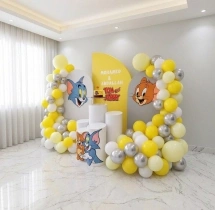 kids theme decorations Elegant Tom and Jerry Birthday Theme Decoration