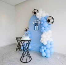 kids theme decorations Argentina Football Theme Birthday Decoration