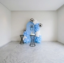kids theme decorations Argentina Football Theme Birthday Decoration