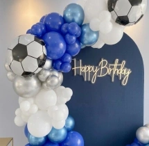 kids theme decorations Football Theme Birthday Balloon Arch Decoration