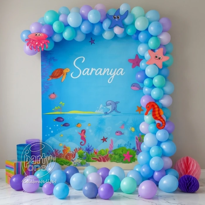 decorations Teddy Theme Colorful Baby Shower Decor