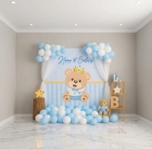 birthday Teddy Bear Theme First Birthday Decoration