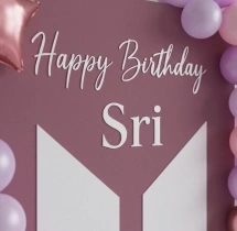 birthday Simple Soft Colour Birthday Theme Decoration