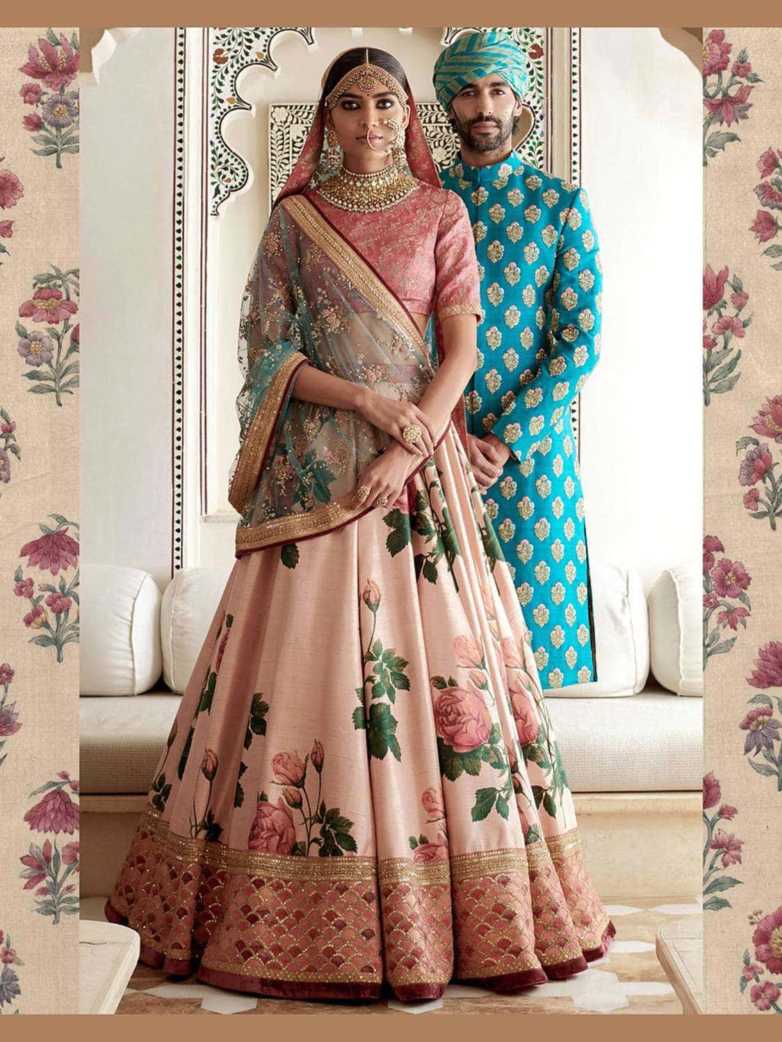 pastel wedding dress indian Essential And Trendy Wedding Outfits For An Indian Bride