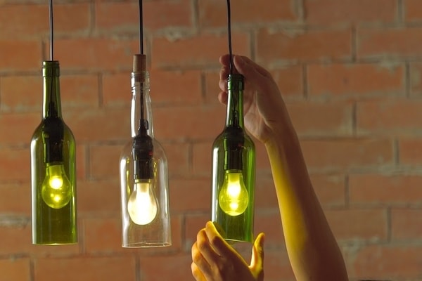 bottle lights decoration
