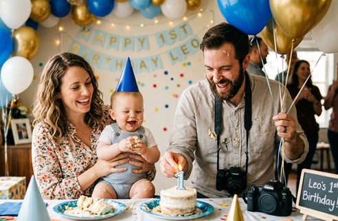  Five Things Every New Mom and Dad Forgets to Plan for Their Babys First Birthday