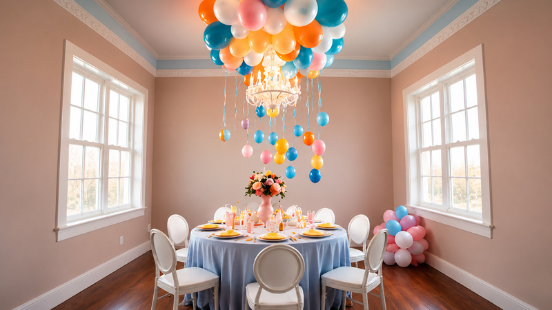 Balloon Ceiling Decoartion