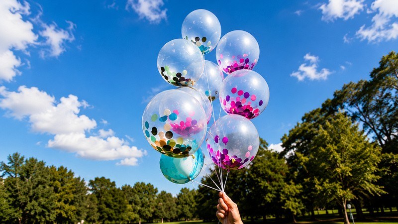 Confetti Balloon Bouquet