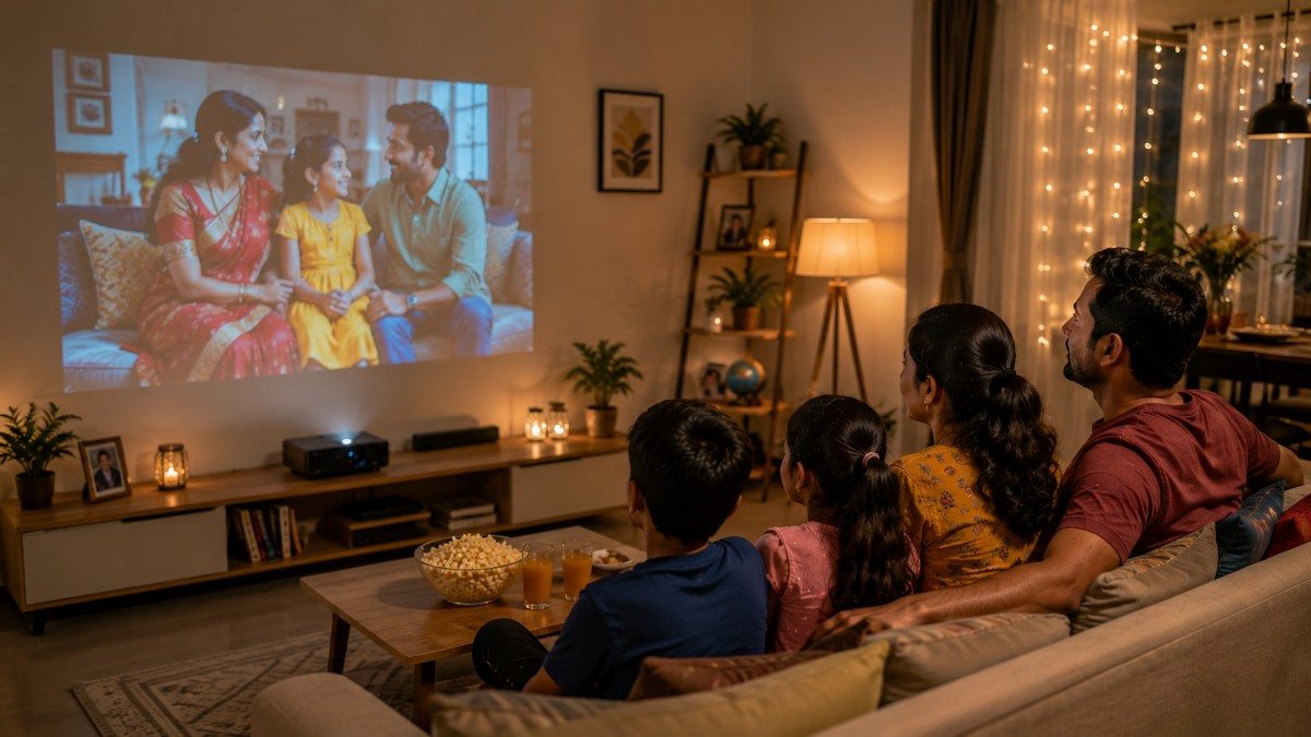 family movie night