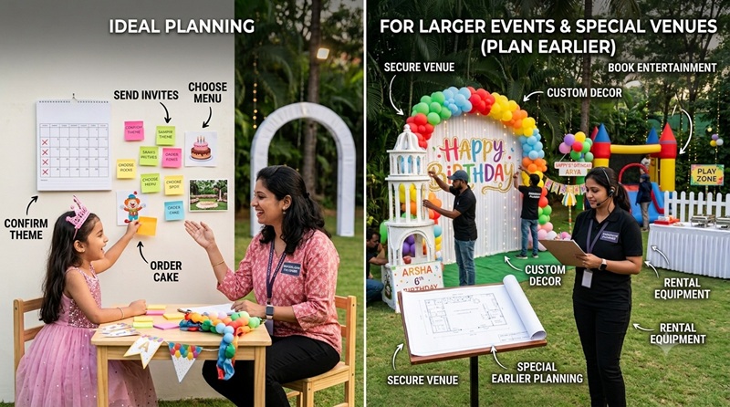 bday planning